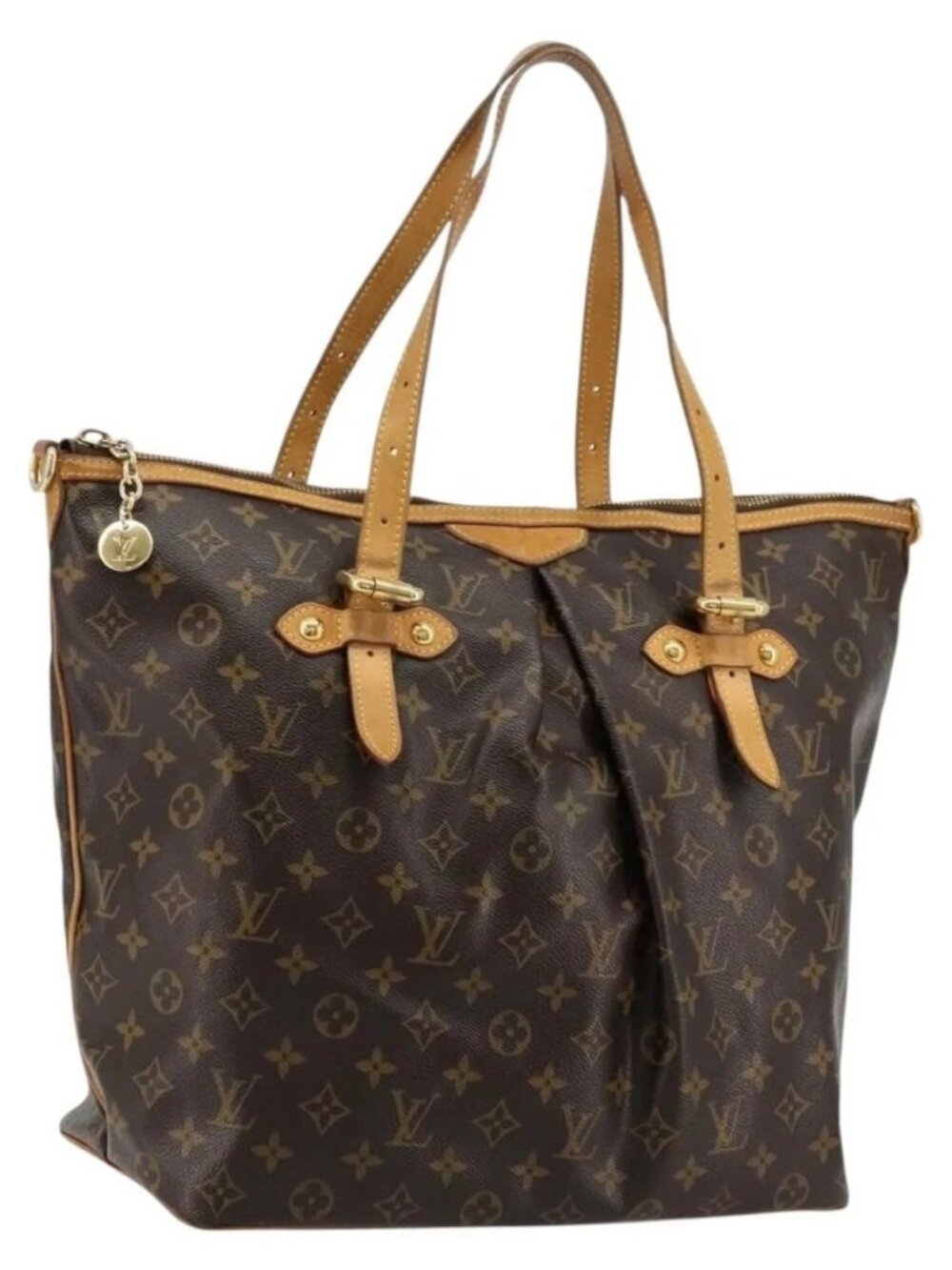 LOUIS VUITTON Monogram Palermo GM Tote Bag M40146 LV Auth ep14586